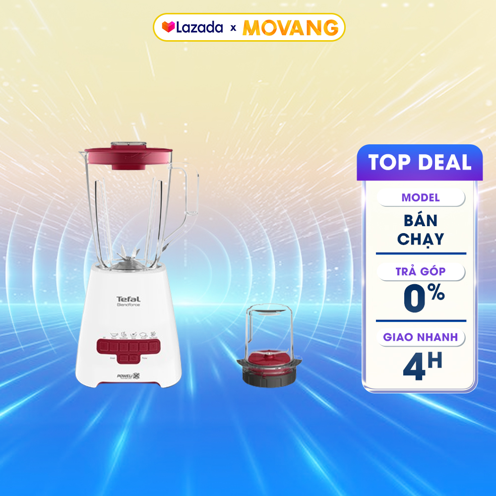 [GIAO TẠI HCM] - Máy xay sinh tố Tefal Blendforce Piano BL477566