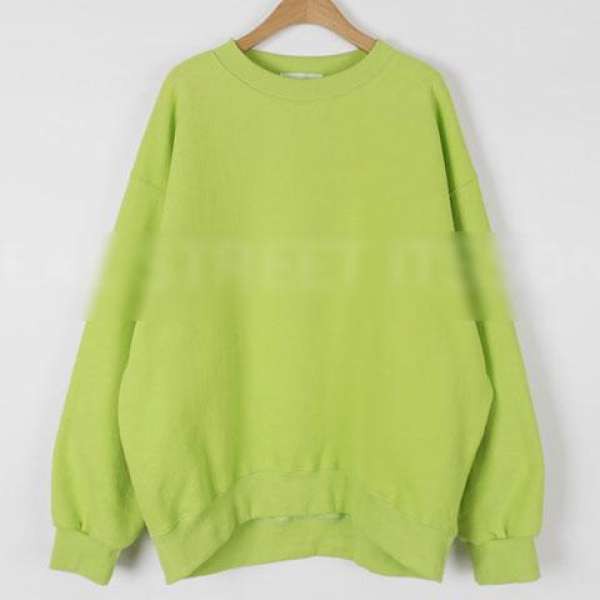 Áo Sweater Áo Thun Nỉ Trơn Cổ Tròn HARI1220