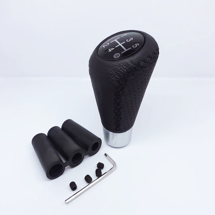 Tay nắm cần số dùng cho xe ô tô, xe hơi số sàn momo-1d