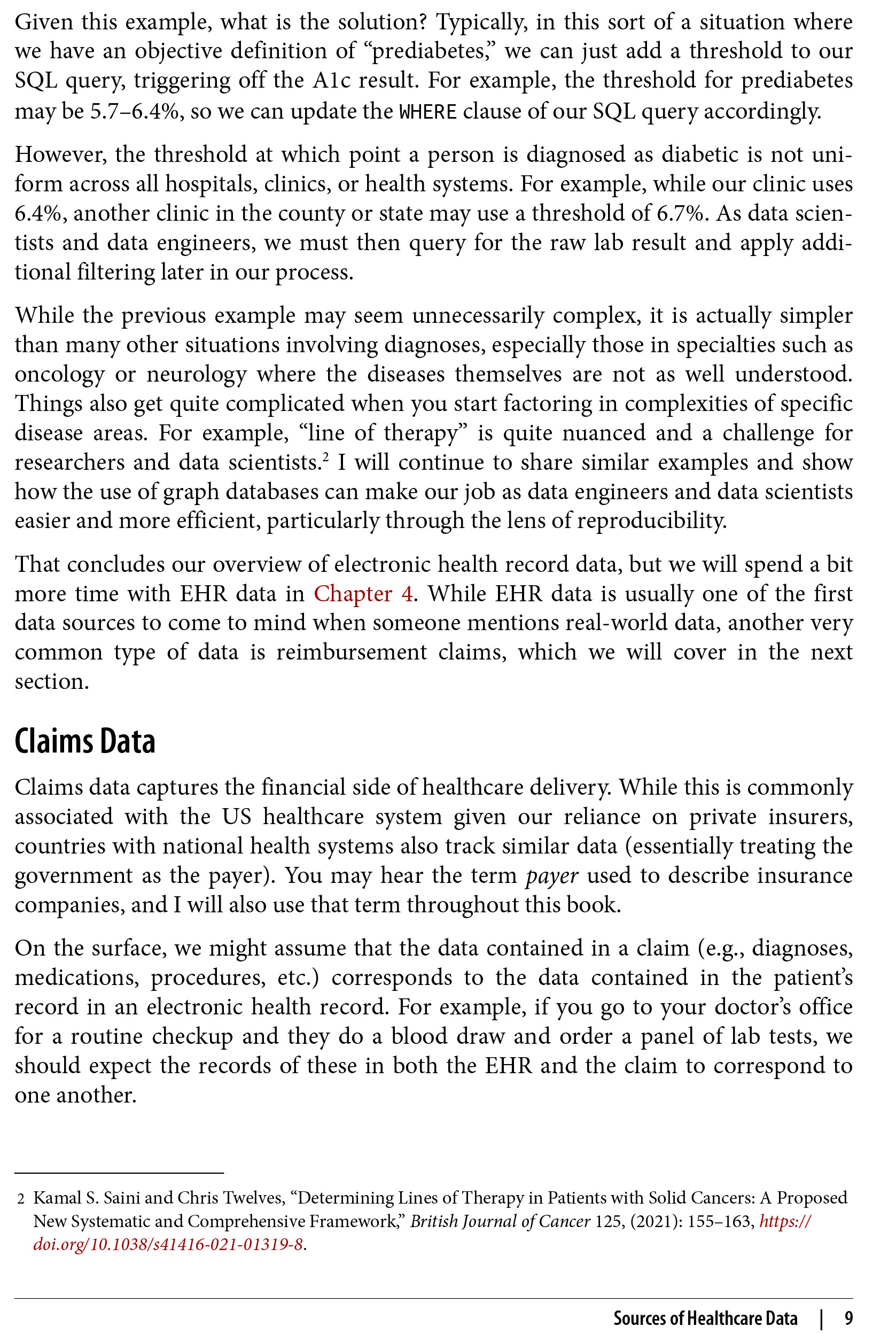 Sách Hands-On Healthcare Data Taming the Complexity of Real-World Data