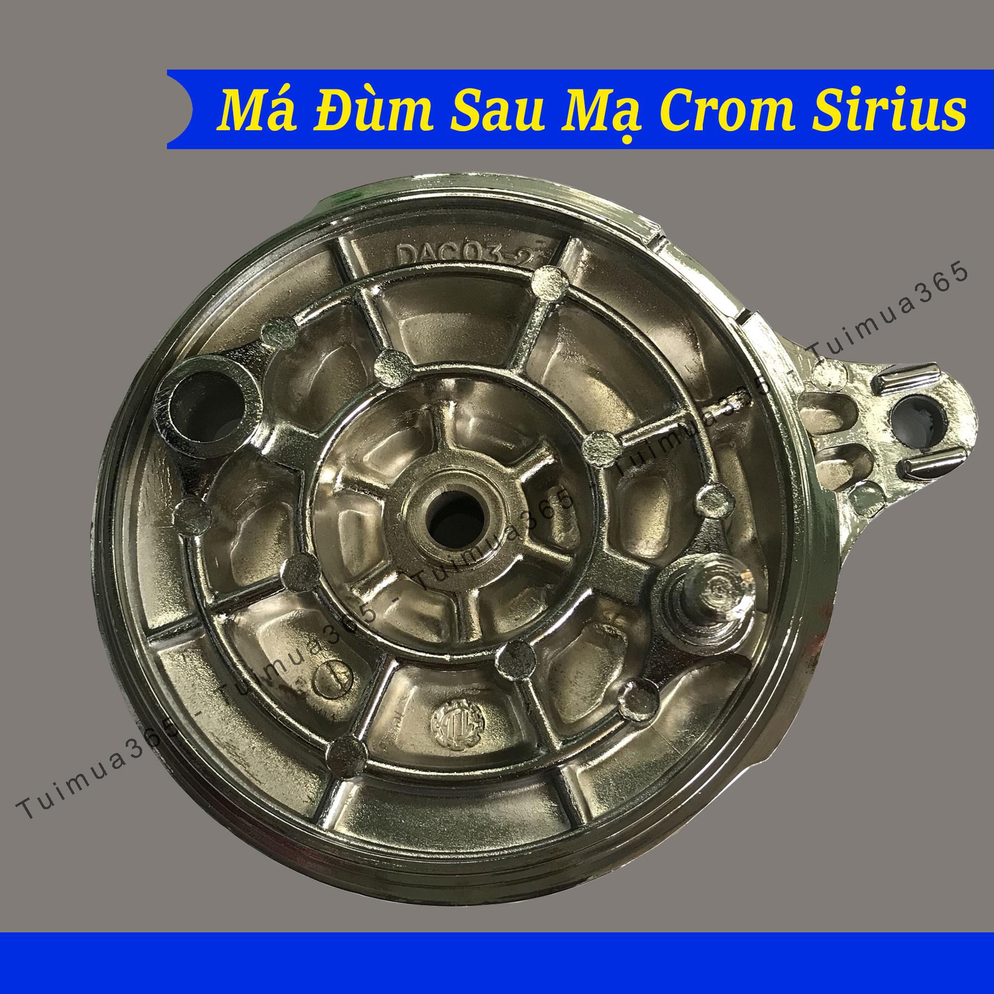 [HCM]Má Đùm Mạ Crom Sau Yamaha Sirius