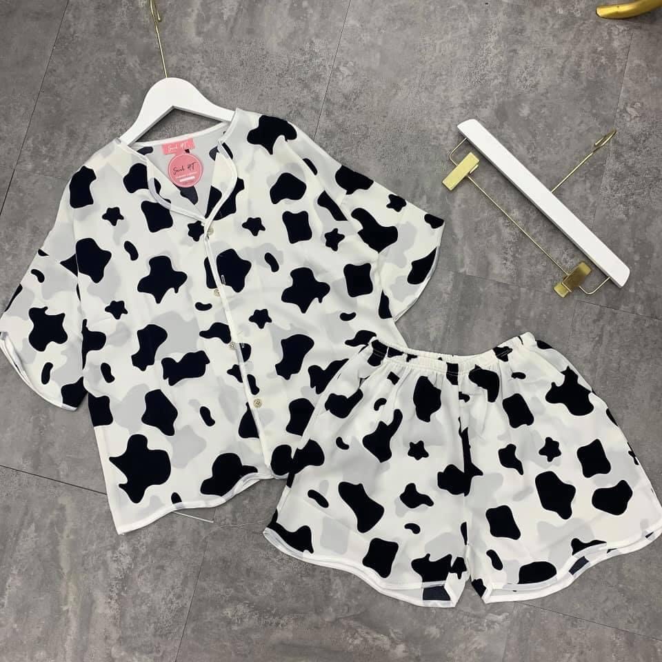 set bộ pizama cộc cao cấp nhiều mẫu