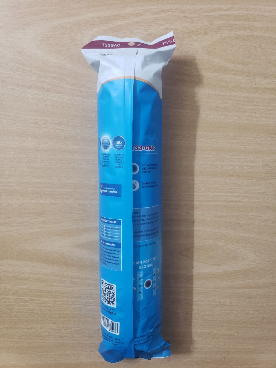 (HCM) Lõi Lọc Nước KAROFI Số 5-GAC-T33