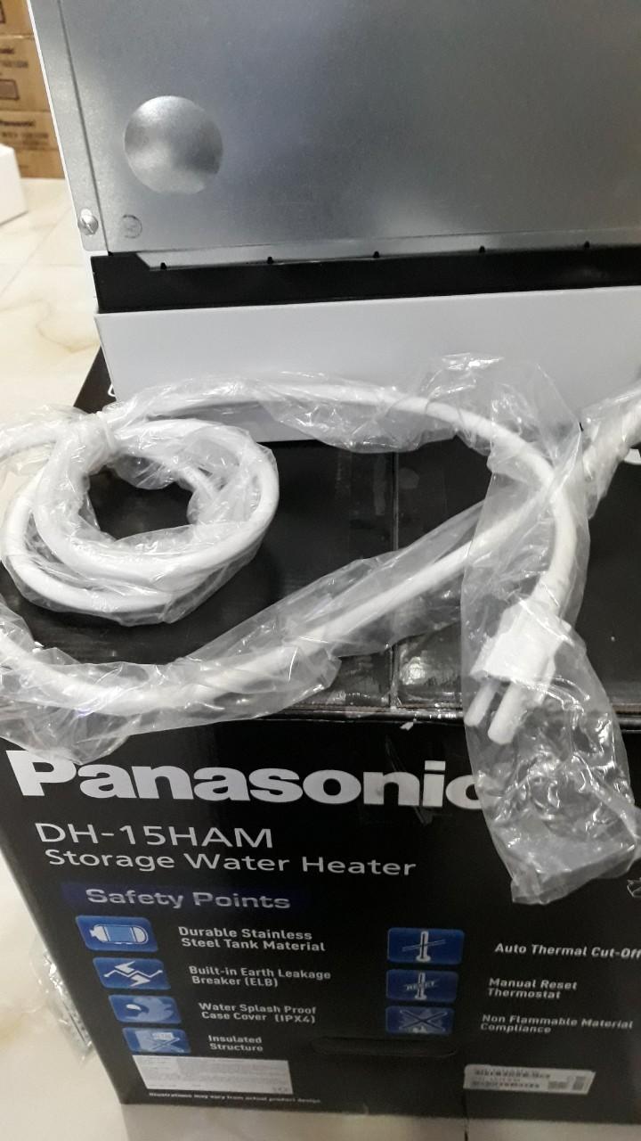 [HCM]MÁY NƯỚC NÓNG GIÁN TIẾP PANASONIC DH-15HAMVW (KHÔNG BƠM TRỢ LỰC)