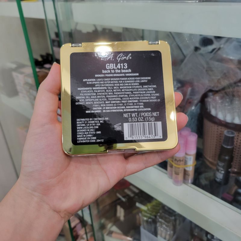Phấn tạo khối LA Girl Matte Bronzer