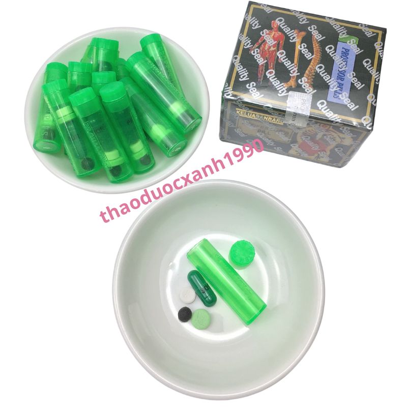 KHỚP NÃO XANH 20 ỐNG – KELUARAN BARU. Hỗ trợ b.ệnh thận, suy thận. Người bị thoái hóa khớp, viêm khớp, chấn thương sụn khớp, đau khớp và khô khớp. Người chấn thương cơ. Tay chân yếu.Mệt mỏi suy nhược.