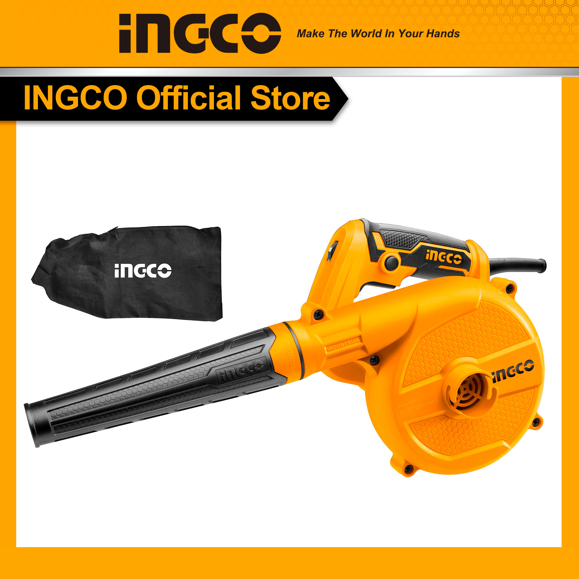 Máy thổi bụi hút bụi ingco ab6008 600w dùng điện 220v