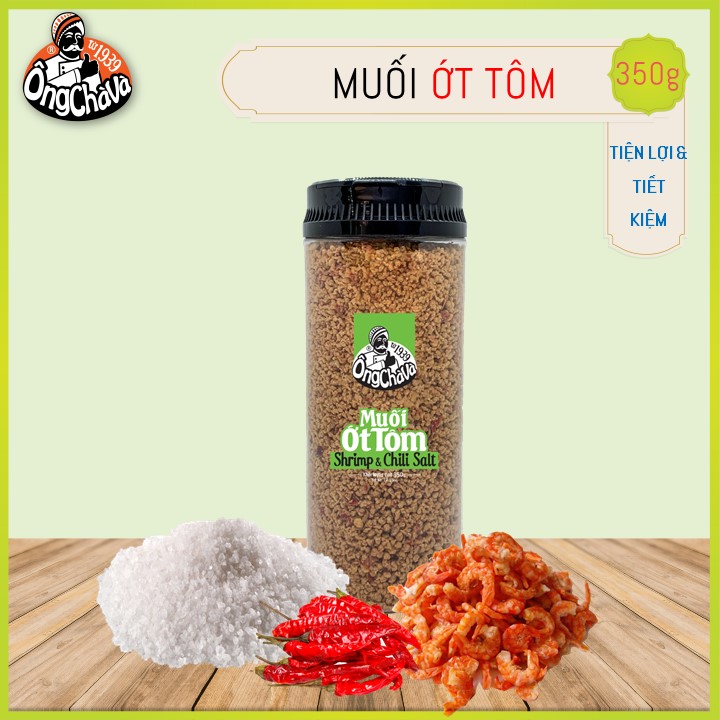 Ong Cha Va - Shrimp Chilli salt 350gram
