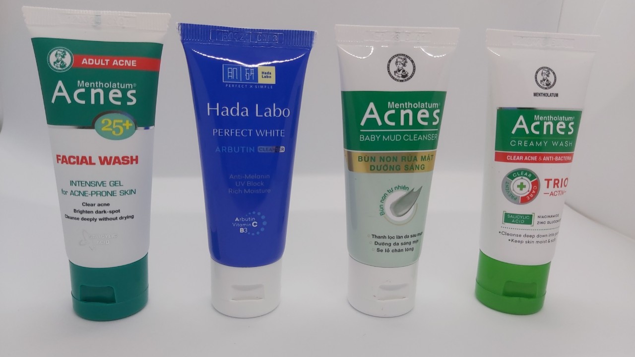 Sữa rửa mặt Acnes 25g các loại