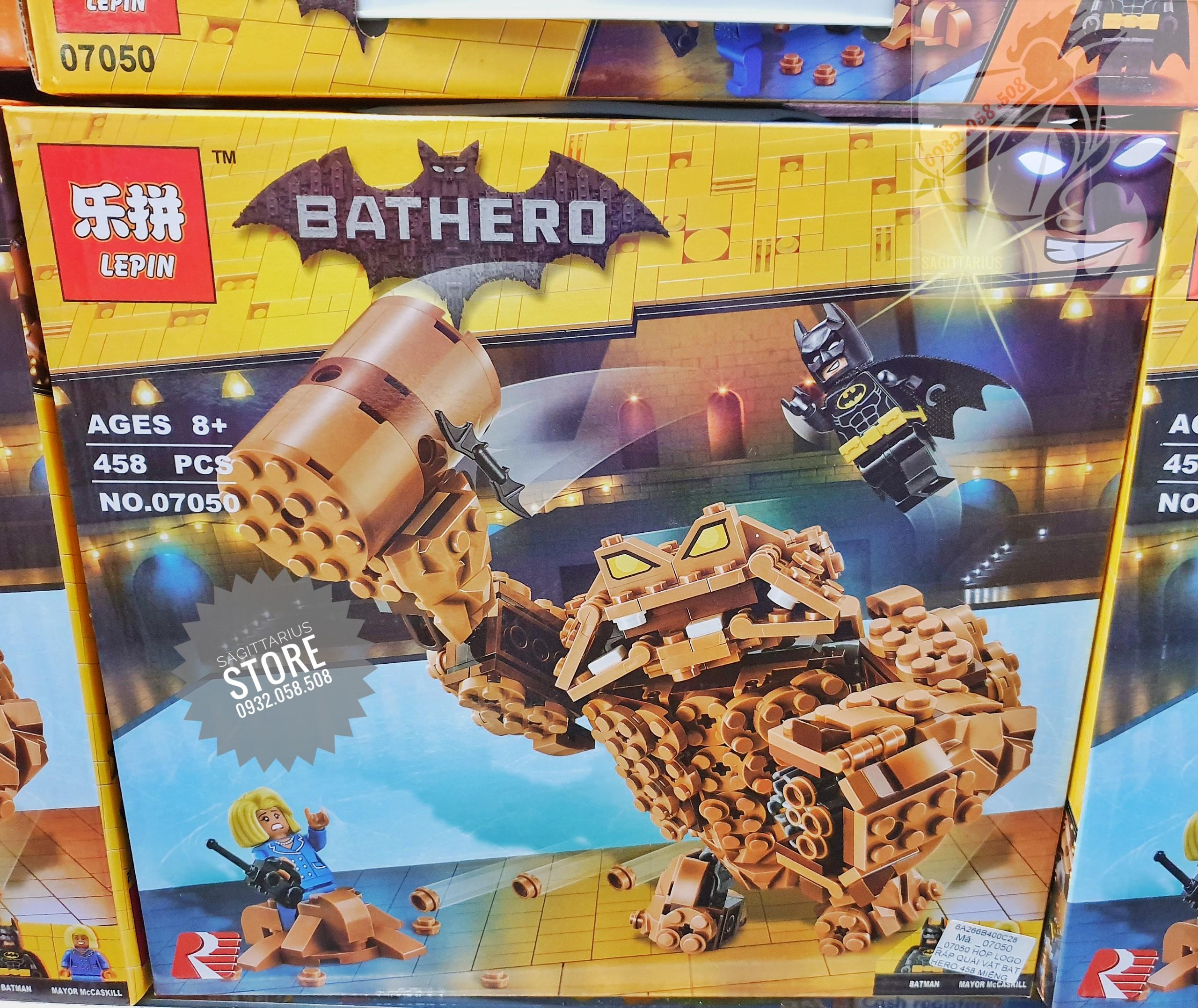 Bộ lego 07050 lắp ráp quái vật đá - marvel super heroes