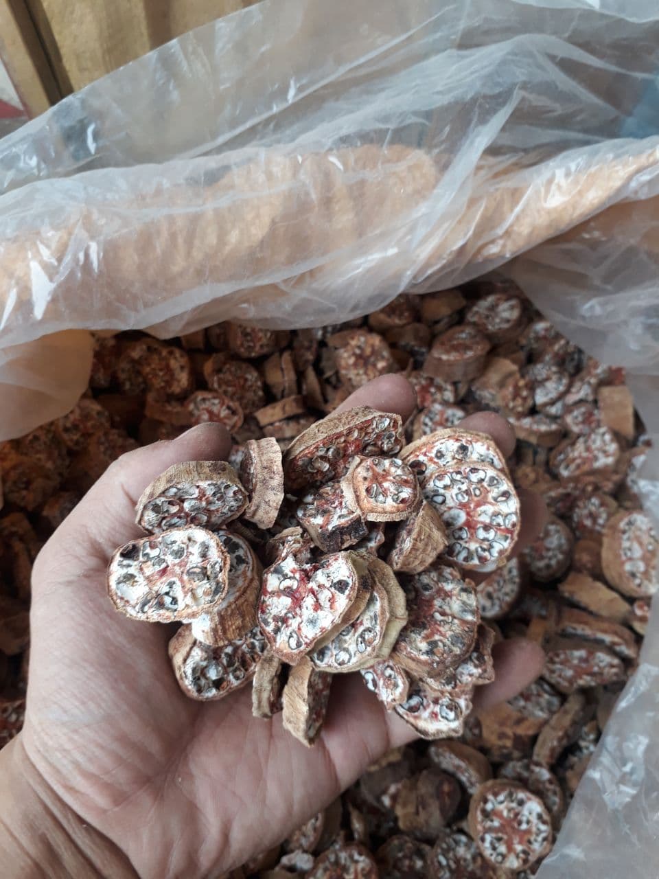 1kg Chuối hột thái lát khô