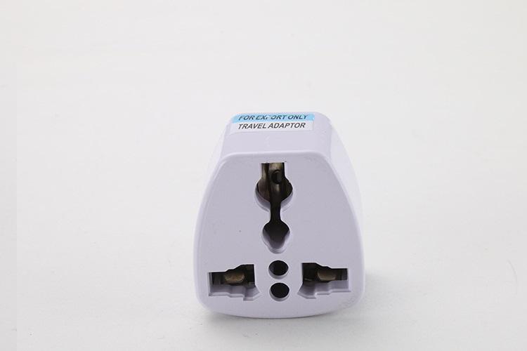 Đầu chuyển đổi ổ cắm 3 chấu sang 2 chấu (Tròn)