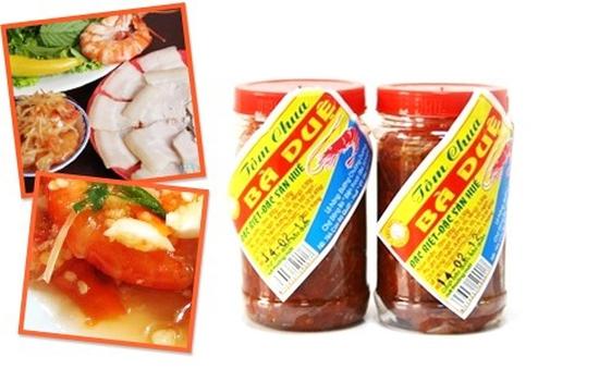 Tôm chua Bà Duệ 400g - Đặc sản Huế