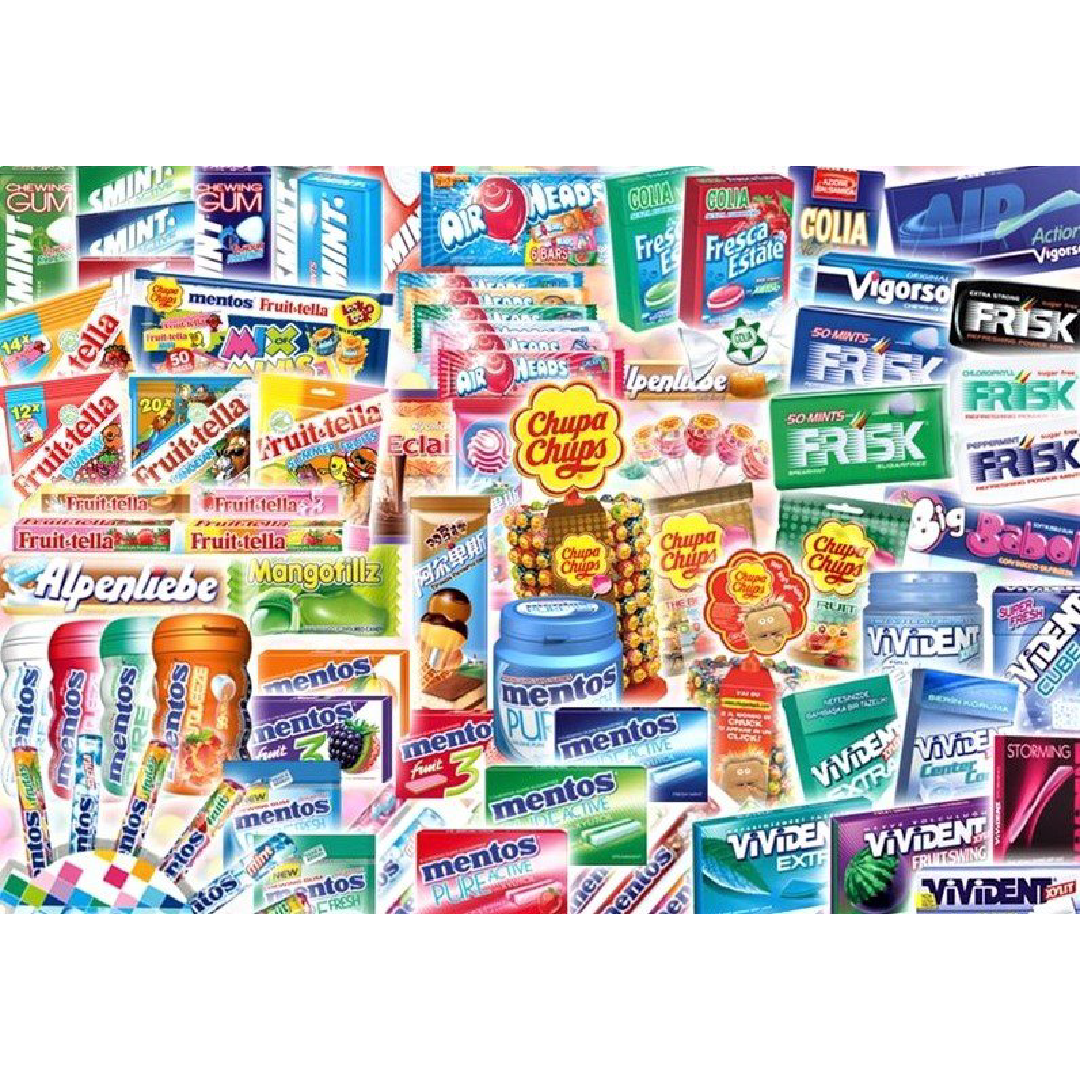 Sing gum Mentos Fresh Action hương bạc hà mạnh (Gói 40 viên)