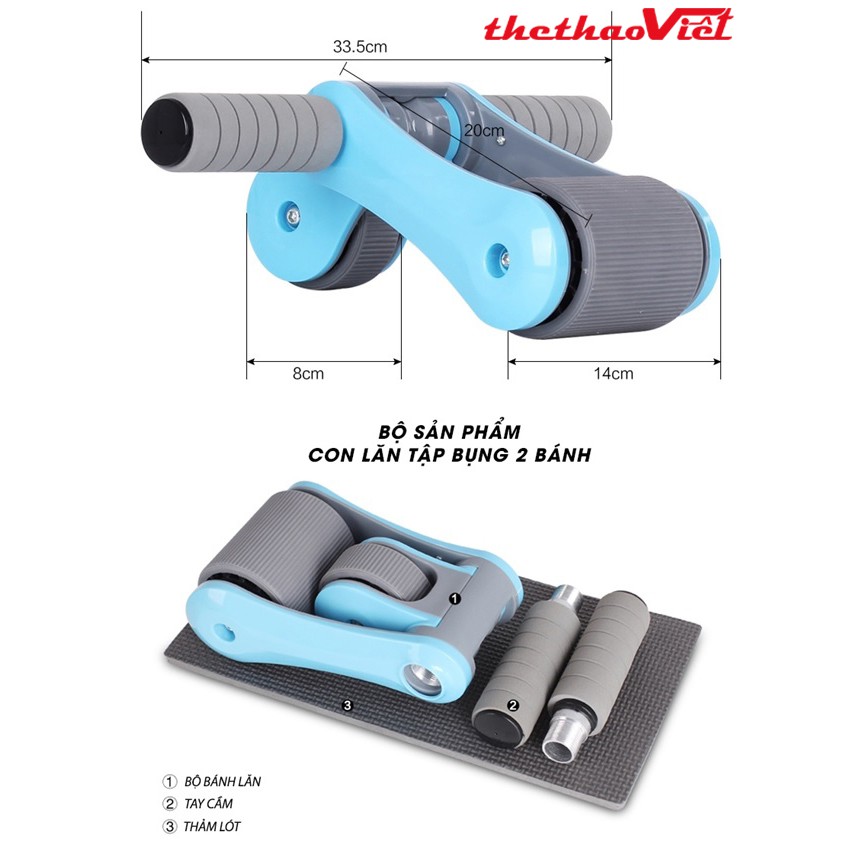 Con Lăn Tập Cơ Bụng GYM ROLLER