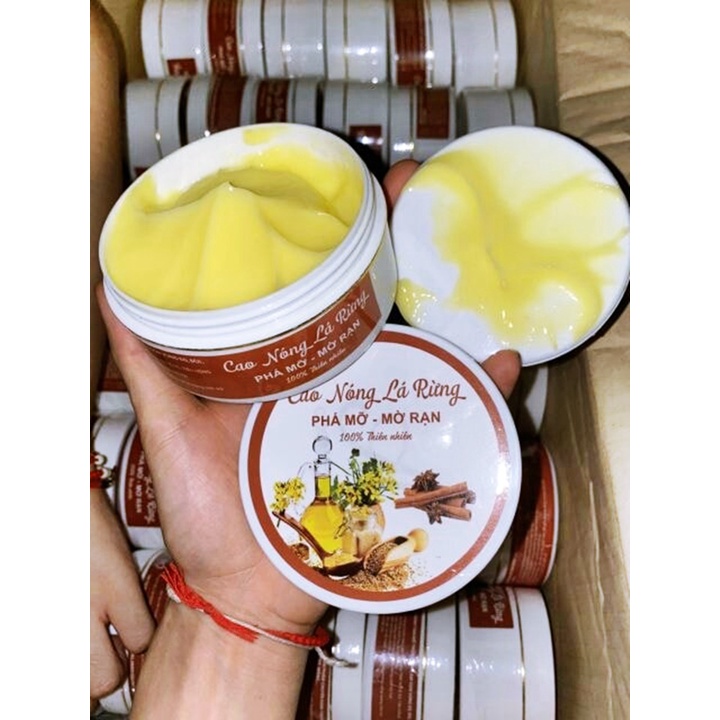 KEM TAN MỠ CAO NÓNG LÁ RỪNG MỜ RẠN DA 200G