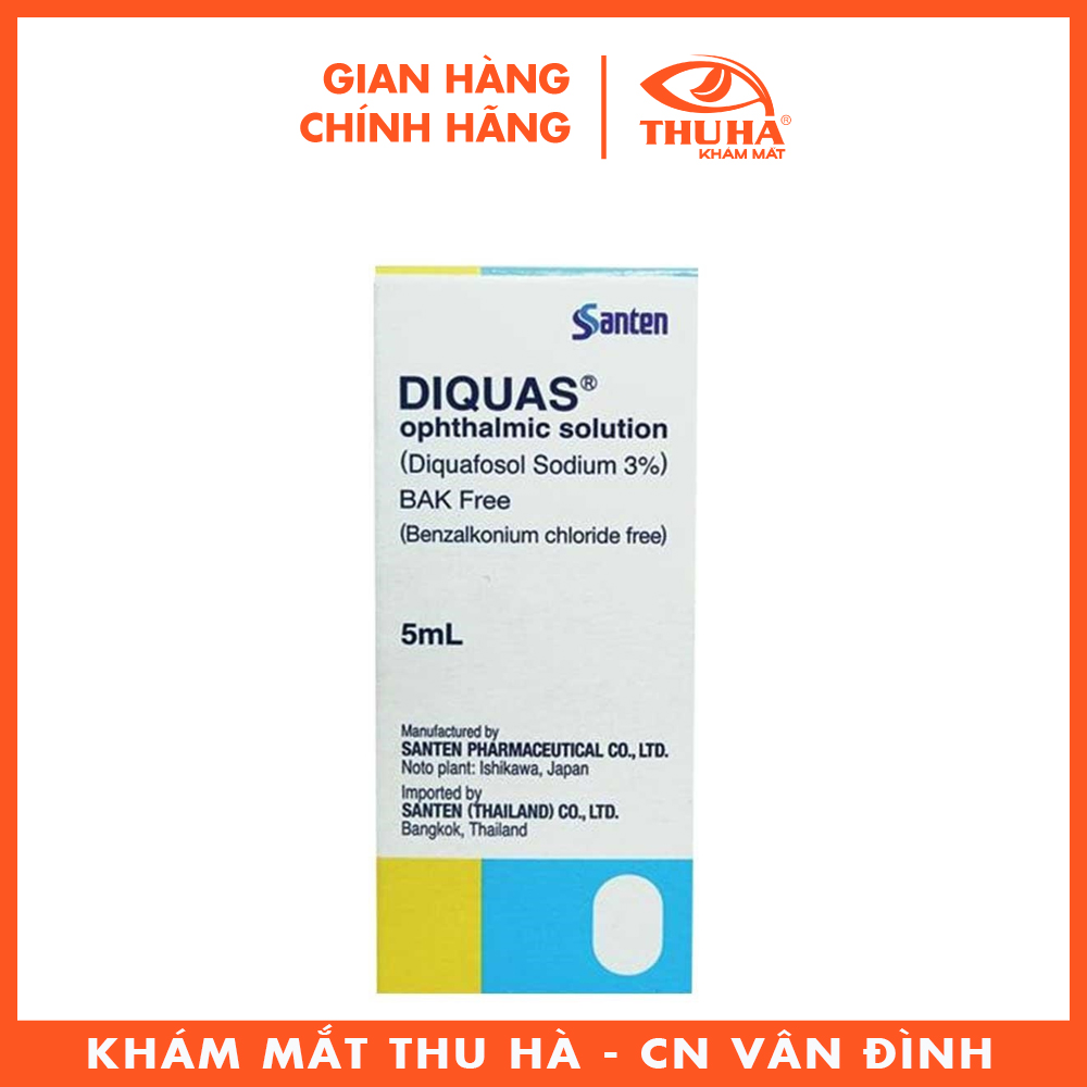 Dung dịch nhỏ mắt DIQUAS - Nhật Bản
