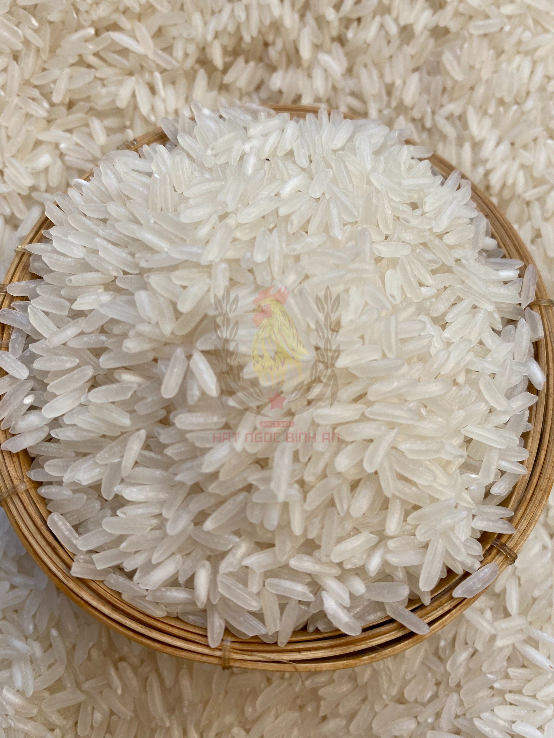 Gạo Đài Thơm Bao 10kg Dẻo Nhẹ Ngọt Cơm