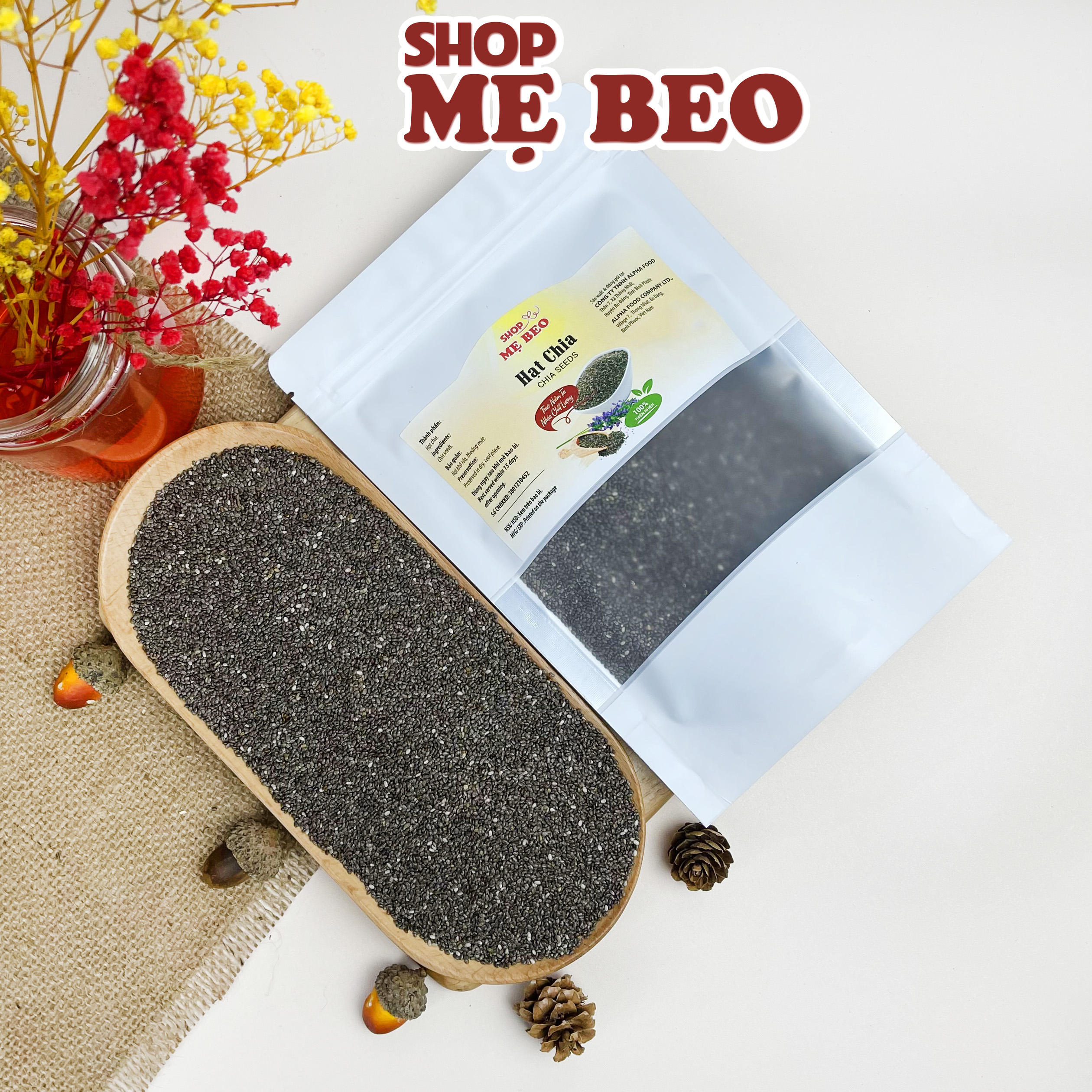 Hạt Chia Úc Nhập Khẩu SHOP MẸ BEO