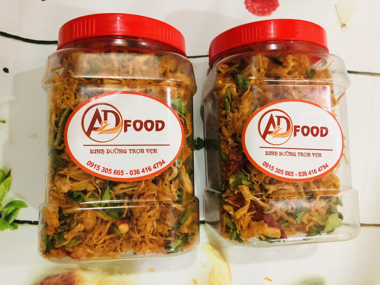 1Kg Khô Gà Cay Lá Chanh Loại Ngon