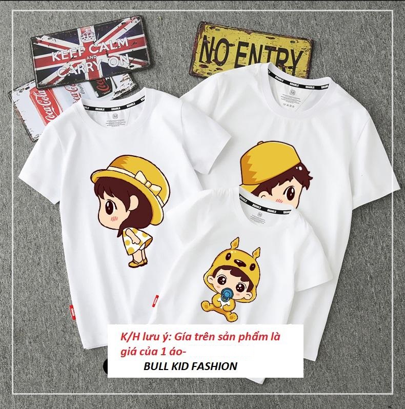 [HCM]Áo thun gia đình đẹp - đồ bộ gia đình- đồ gia đình đi biển  - vải cotton co dãn 4 chiều