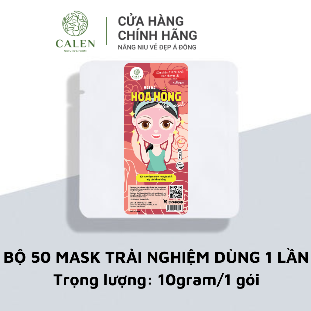 MASK THẢO DƯỢC TRẢI NGHIỆM CALEN