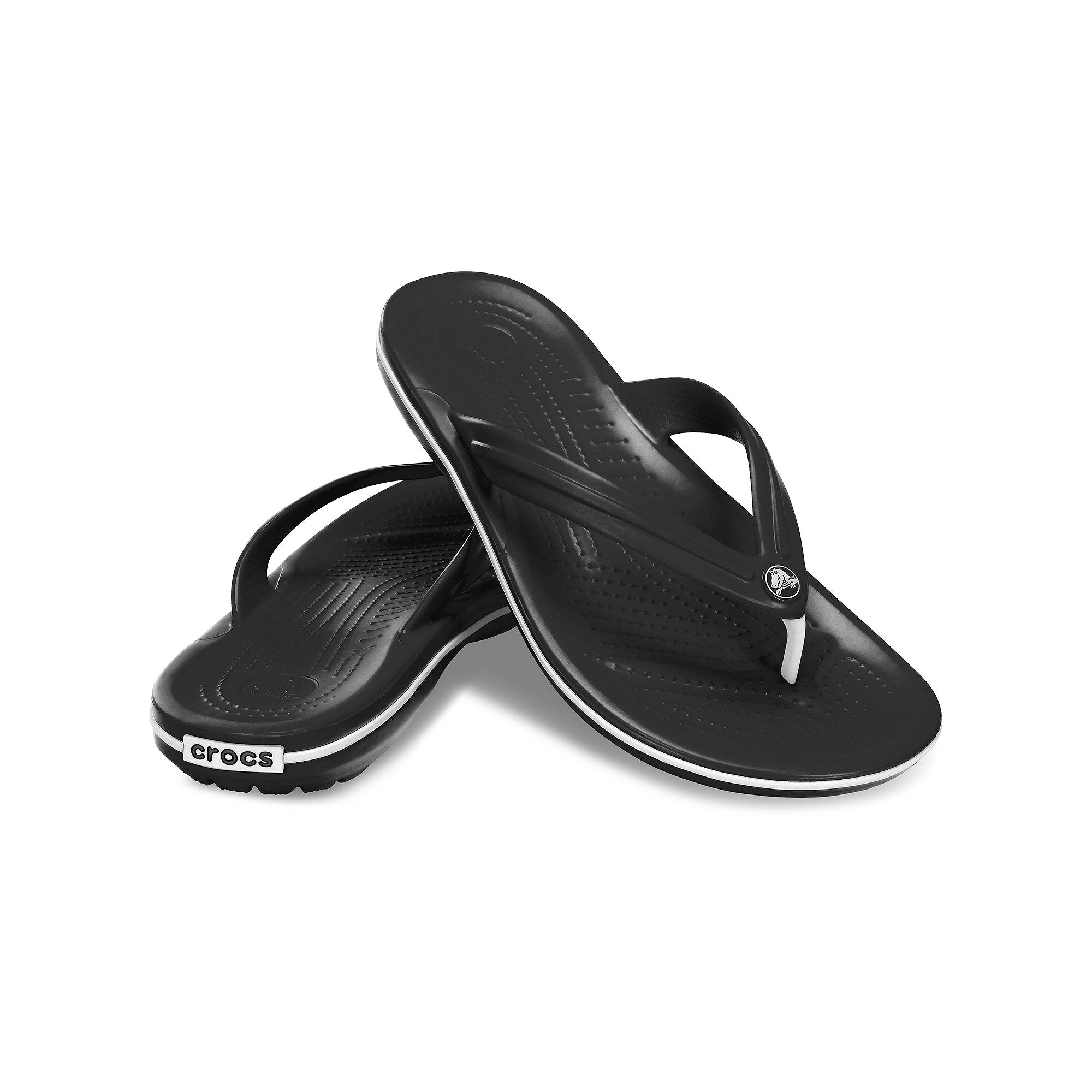 Dép Xỏ Ngón Unisex Crocs Crocband - Black