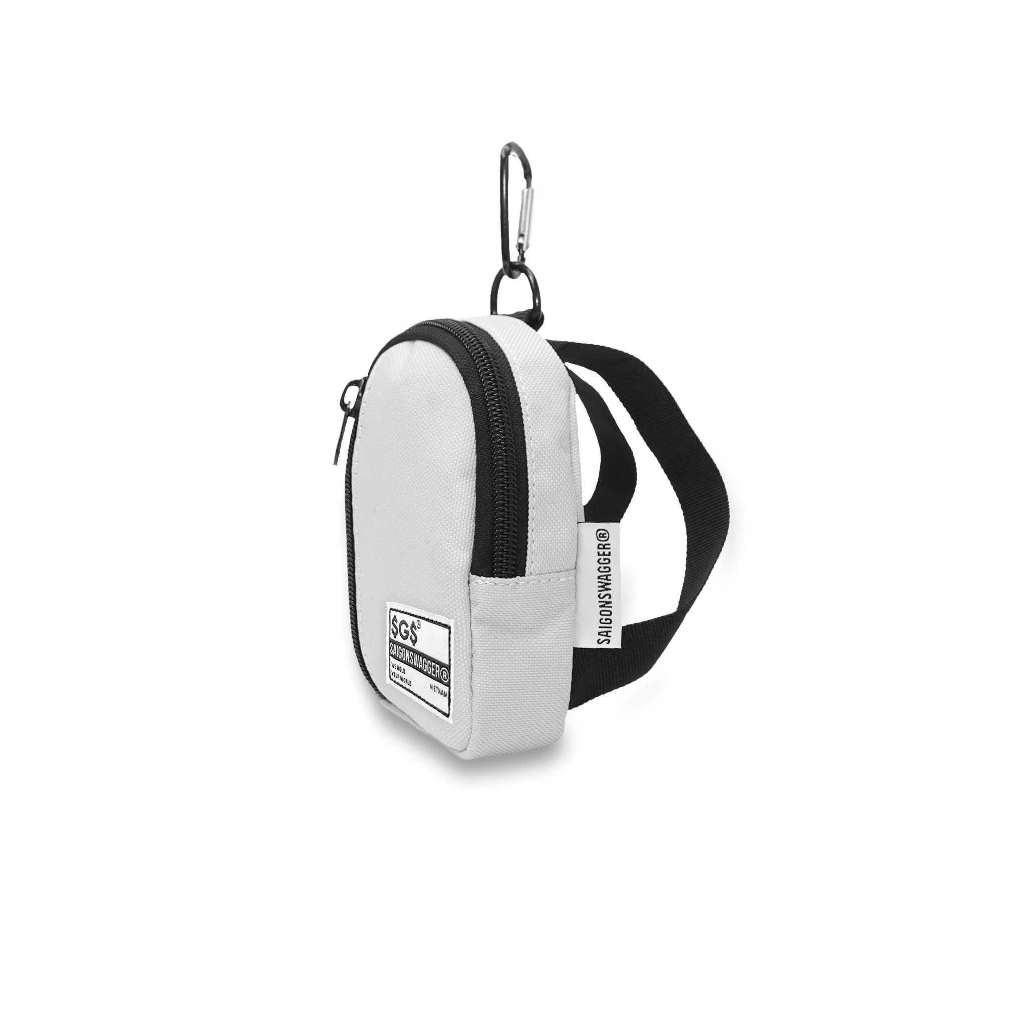 Phụ kiện móc khoá balo mini SAIGON SWAGGER® SGS ZIPPER BACKPACK KEYCHAIN