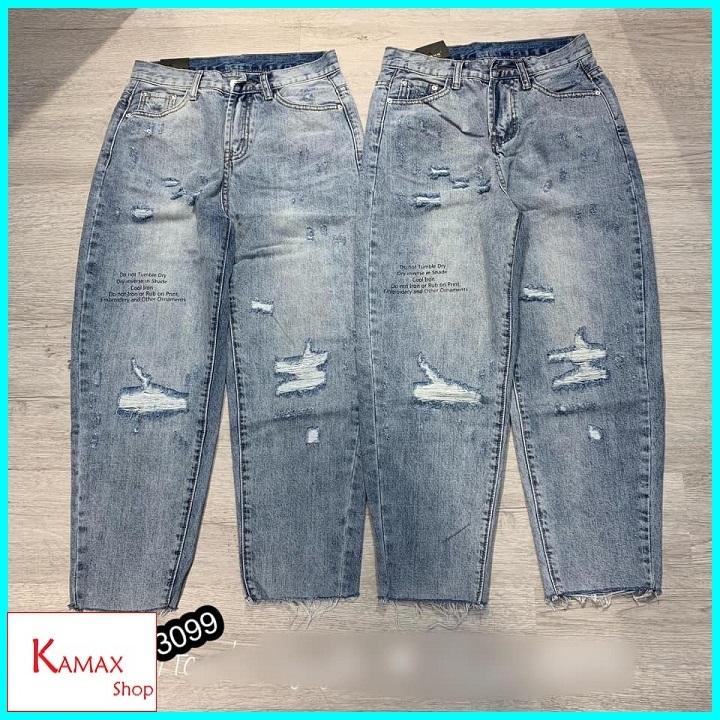 Quần baggy bò rách cá tính 3099