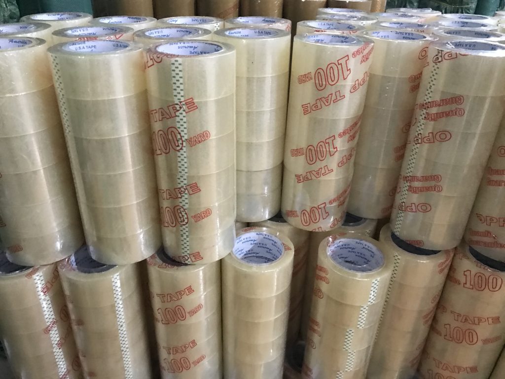 COMBO 6 CUỘN BĂNG KEO TRONG 100 YARD