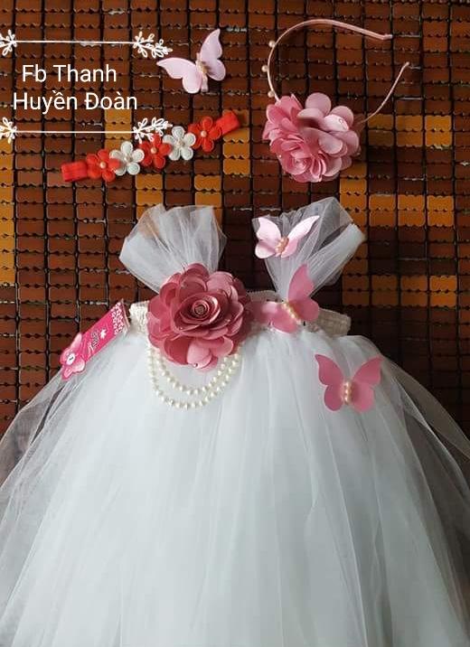 Váy tutu công chúa bé gái 1 tháng đến 7 tuổi