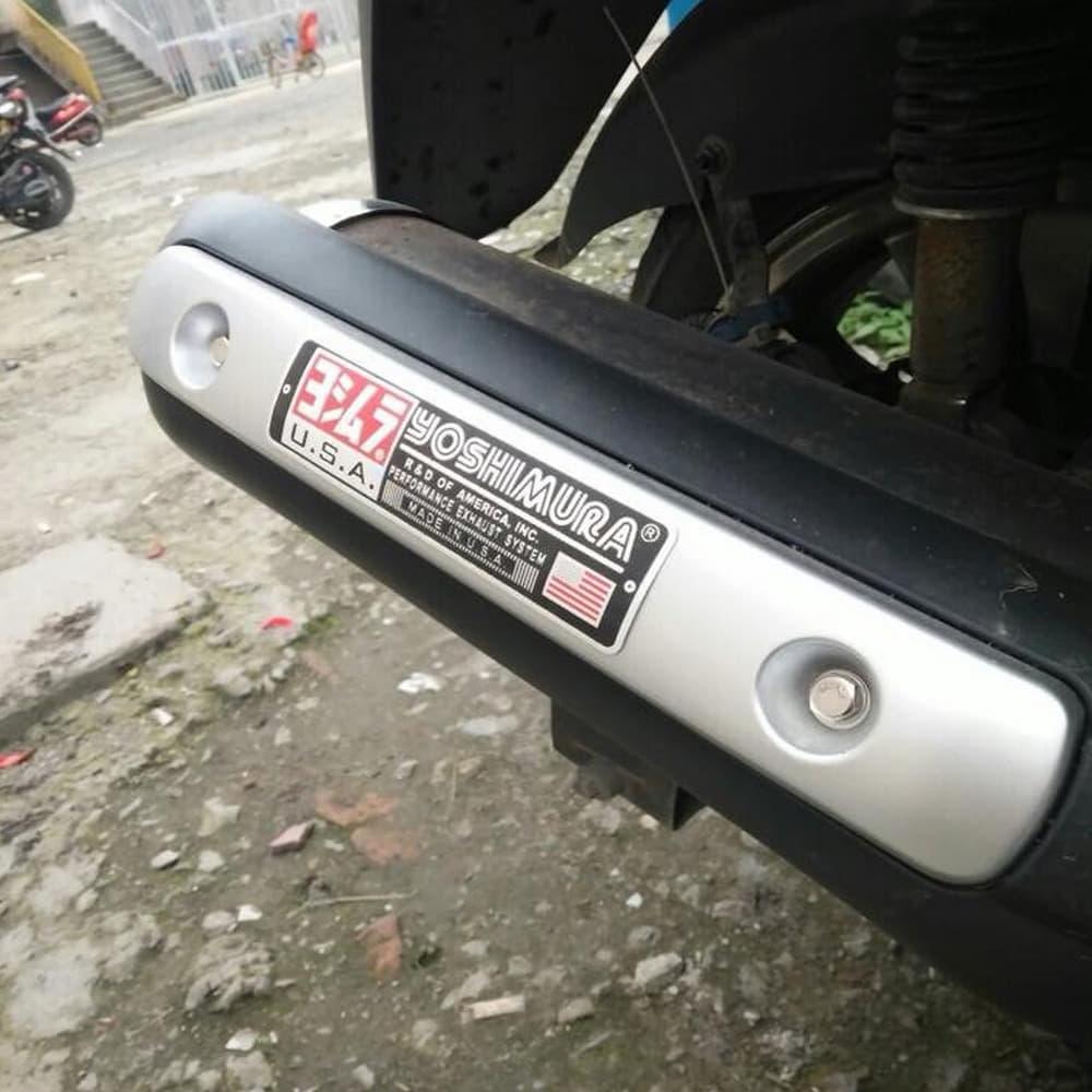 [HCM]Tem nhôm dán gắp xe YOSHIMURA keo 3M siêu dính.