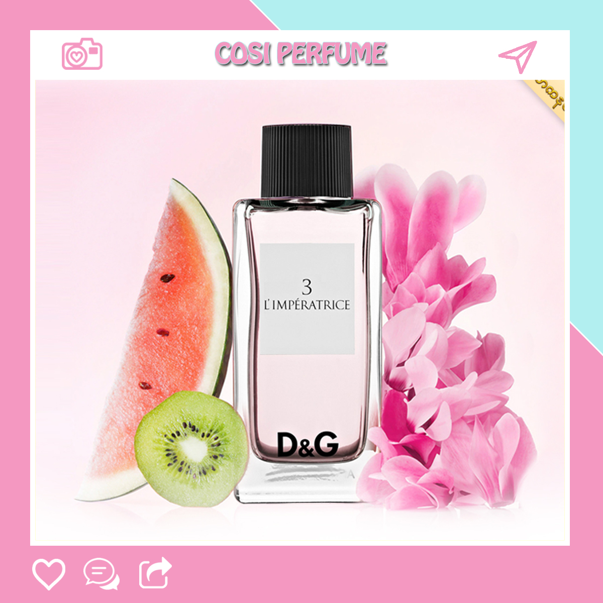 Nước Hoa Nữ D&G 3 L’Imperatrice