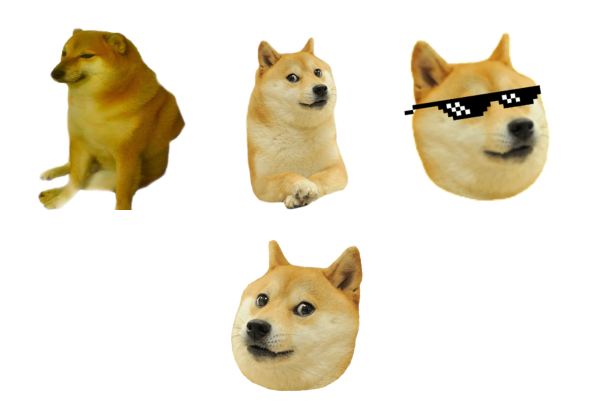 STICKER hình dán MEME CHEEMS, dán xe, dán laptop