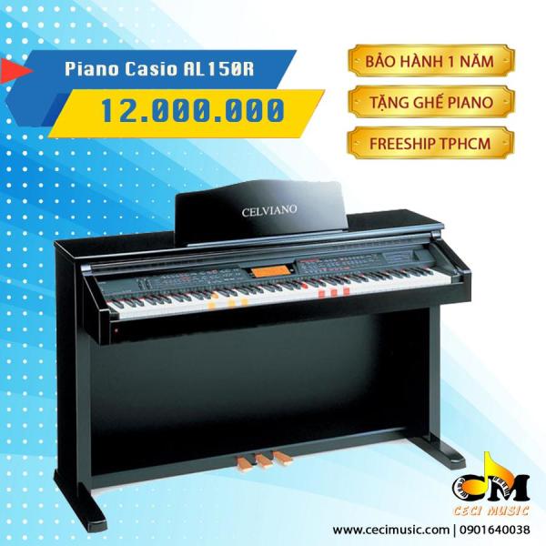 Đàn Piano điện Casio AL150R Like new 90%. Hàng nội địa Nhật. Bảo hành 12 tháng. Tặng kèm ghế piano trị giá 300,000đ