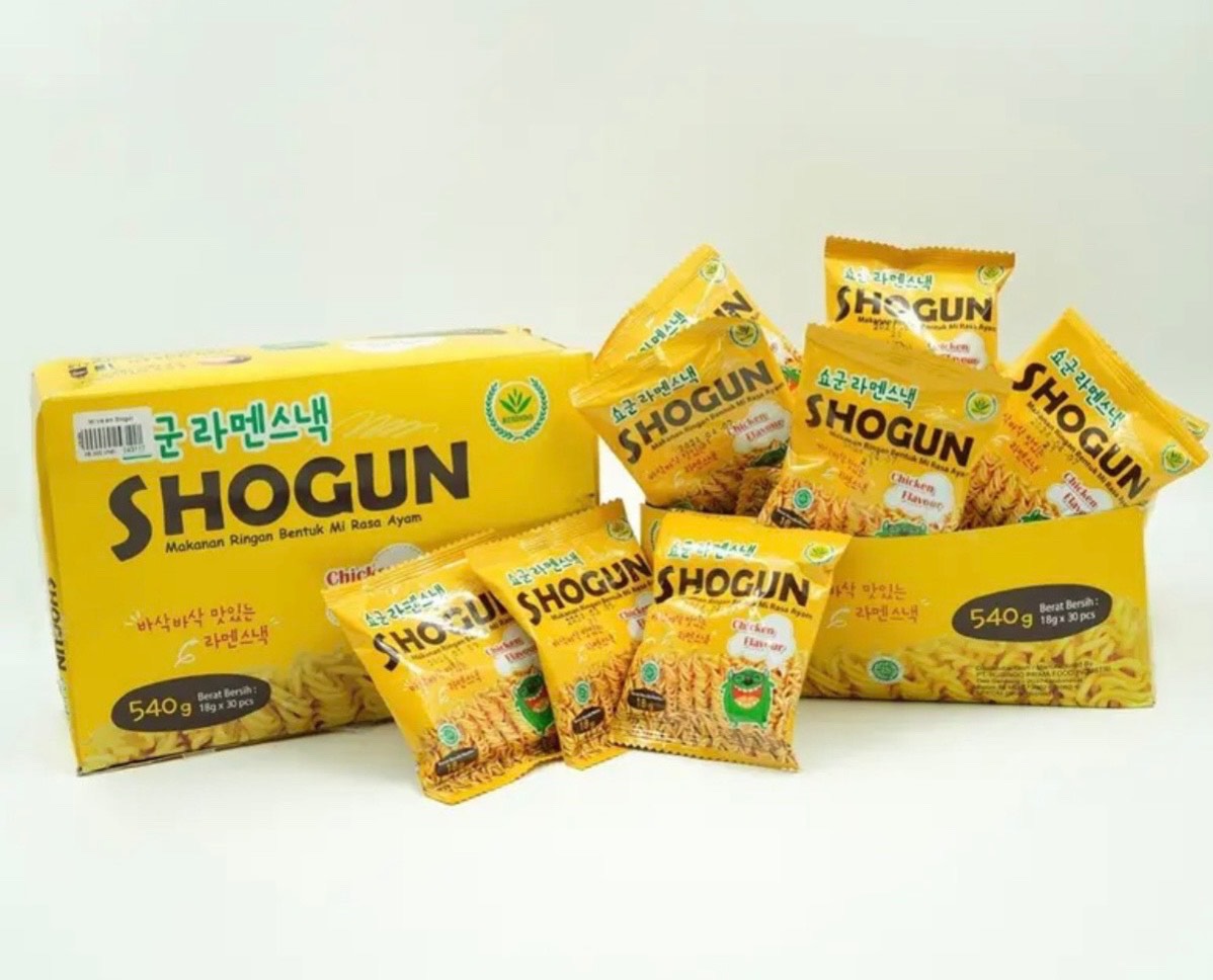 [ 1 hộp 30 gói ] Mì Ăn Liền Shogun Hàn Quốc  Vị  Phô Mai