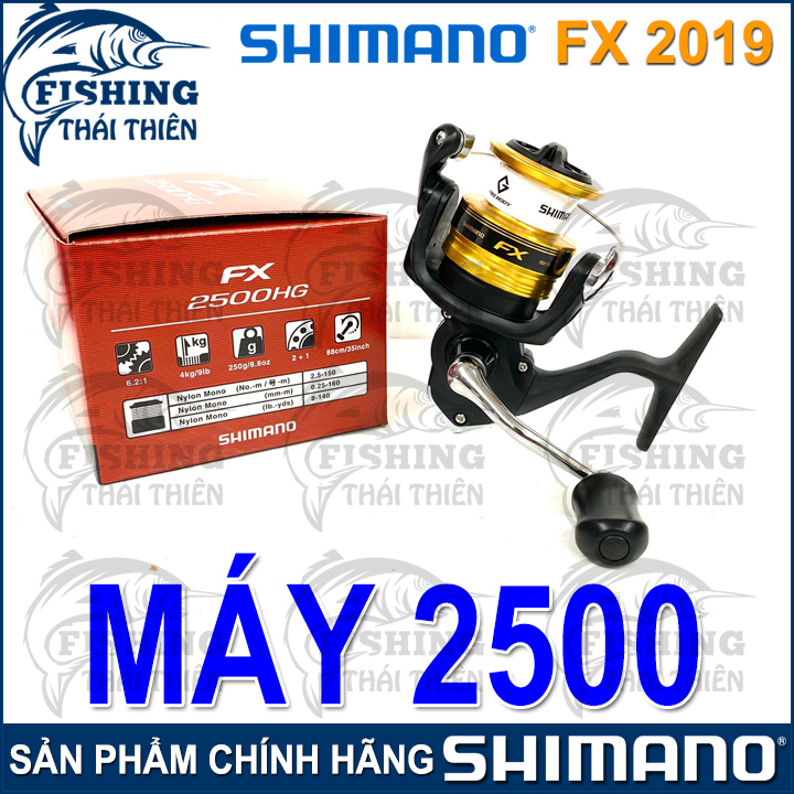 Máy Câu Cá Shimano FX 2500/ C3000/ 4000 Dòng Mới 2019