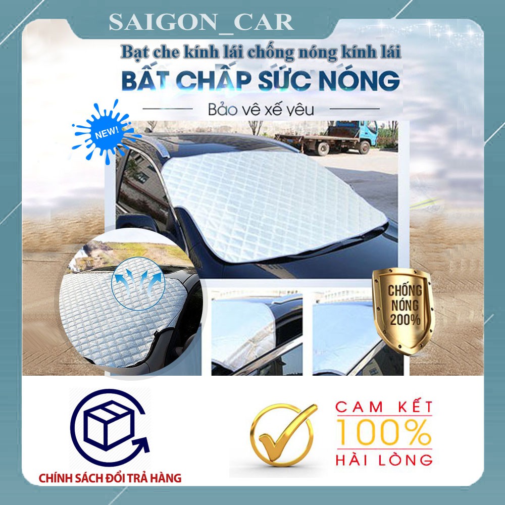 [HCM ]Bạt phủ ô tô, Bạt che nắng kính lái ô tô hàng 3D dày đẹp có 3 lớp chống tia UV, giúp bảo vệ phần taplo,chống nắng taplo cho những ngày nắng -phù hợp cho ô tô 4 5 7 chỗ-có video chi tiết sản phẩm