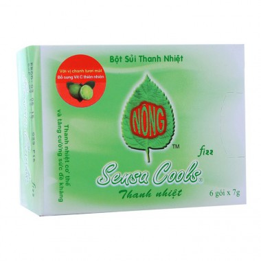 Bột Sủi Thanh Nhiệt Sensacool ( hộp 6gói)