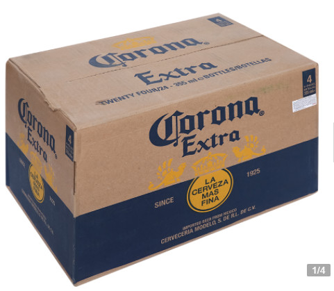 Thùng 24 chai bia Corona Extra 355ml