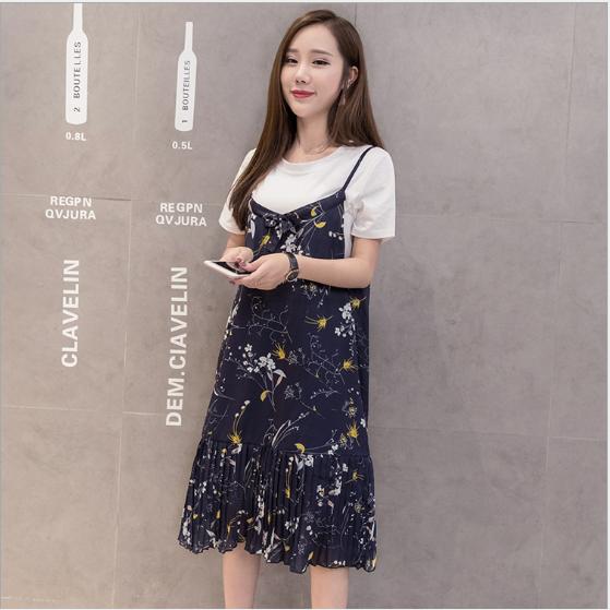 Đầm yếm bầu công sở chất mát AZ07
