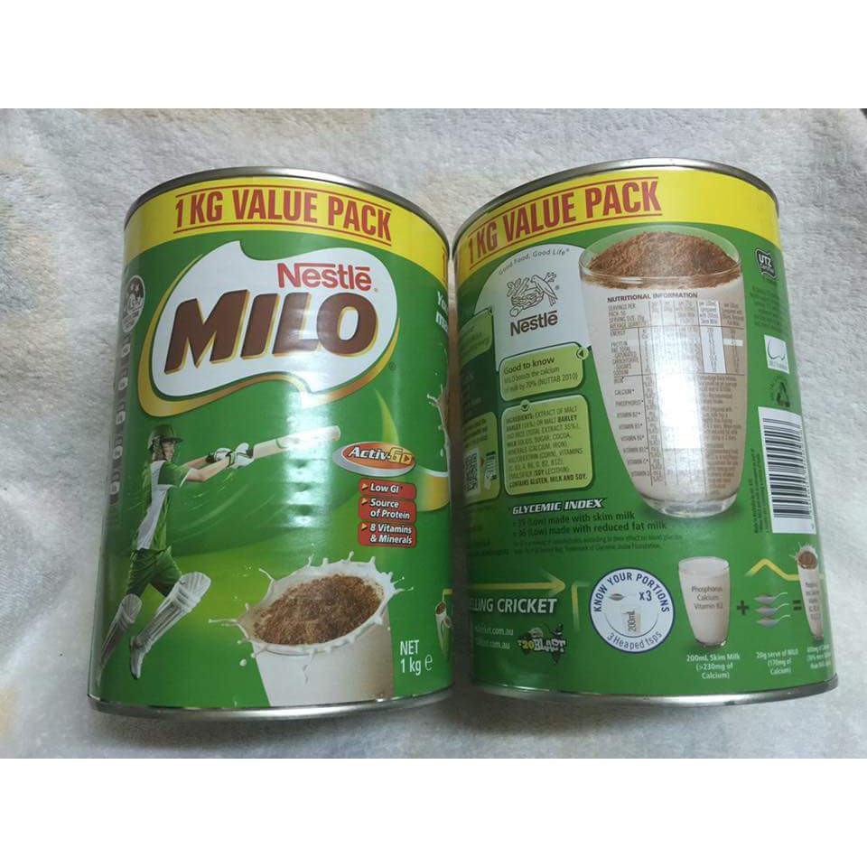 Sữa bột milo úc1kg úc nội địa date 2023