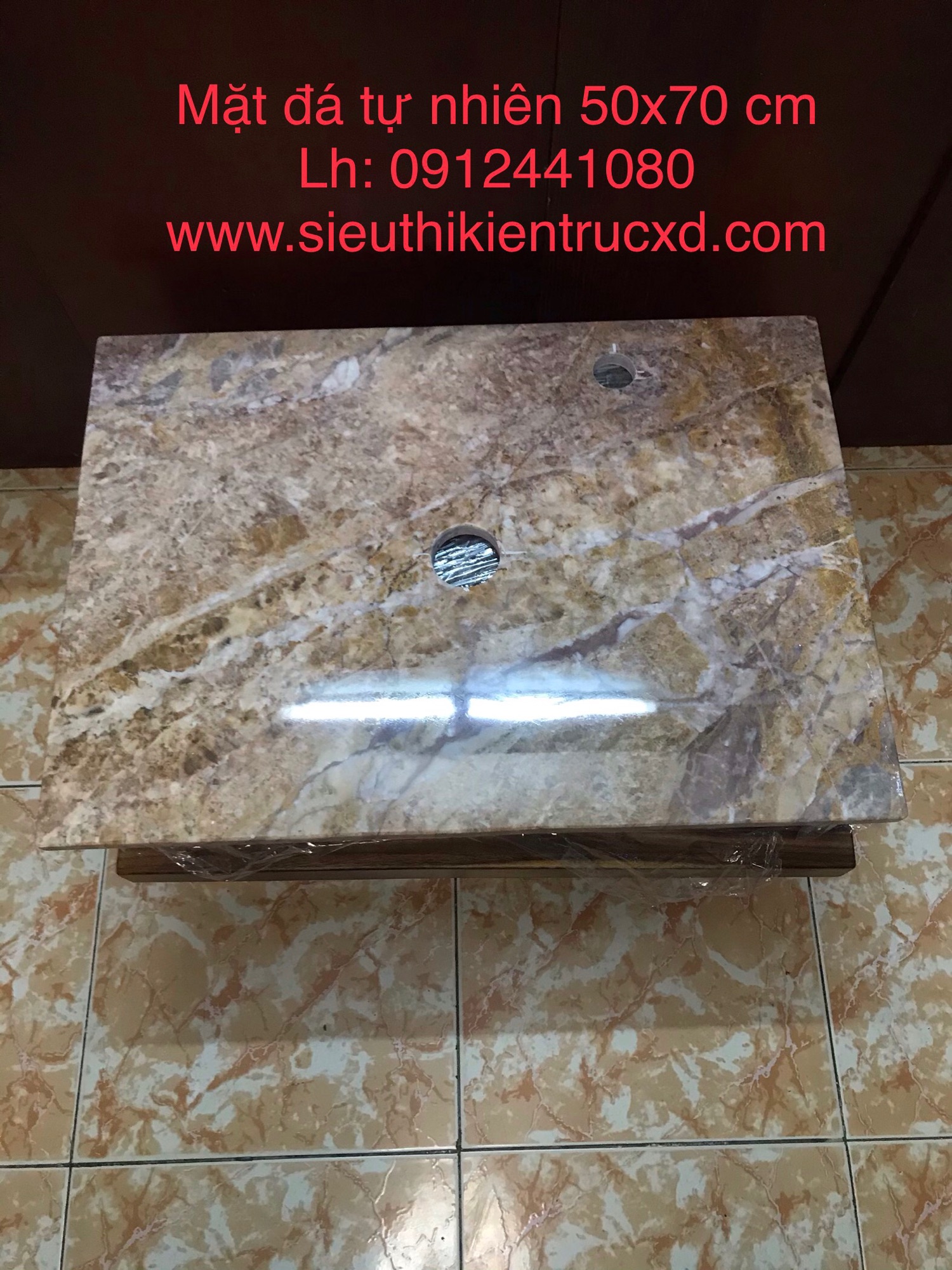 Mặt đá đở Lavabo đá tự nhiên