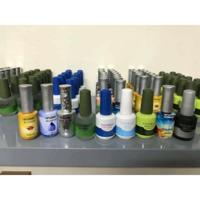 Sơn Gel Vinimay  Base, Top bóng, Cứng móng, Top lì ,Kiềm dầu