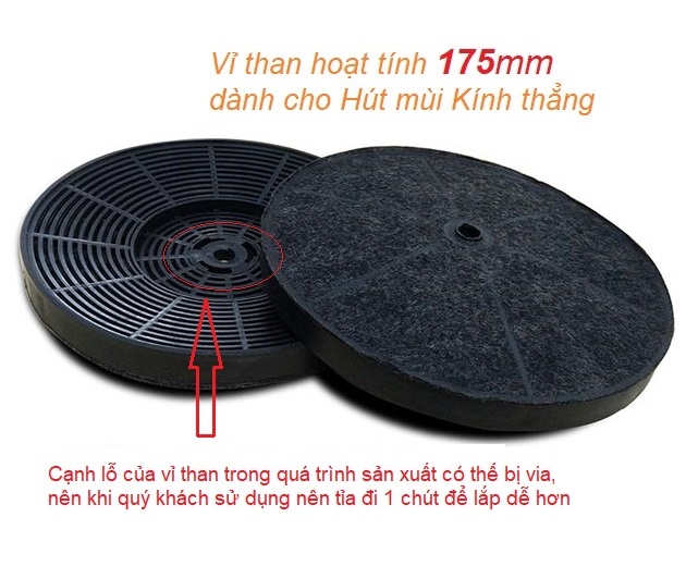 [Voucher 50K| 25.06 29.06] Vỉ than, phụ kiện máy hút mùi Canzy