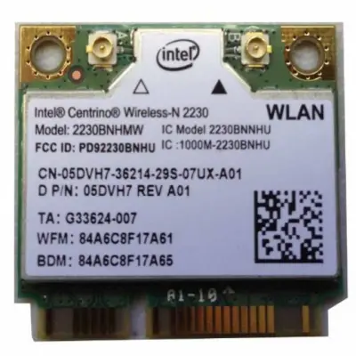 CARD WIFI LAPTOP Wireless+Bluetooth N - 2230 / DW2230BNHMW