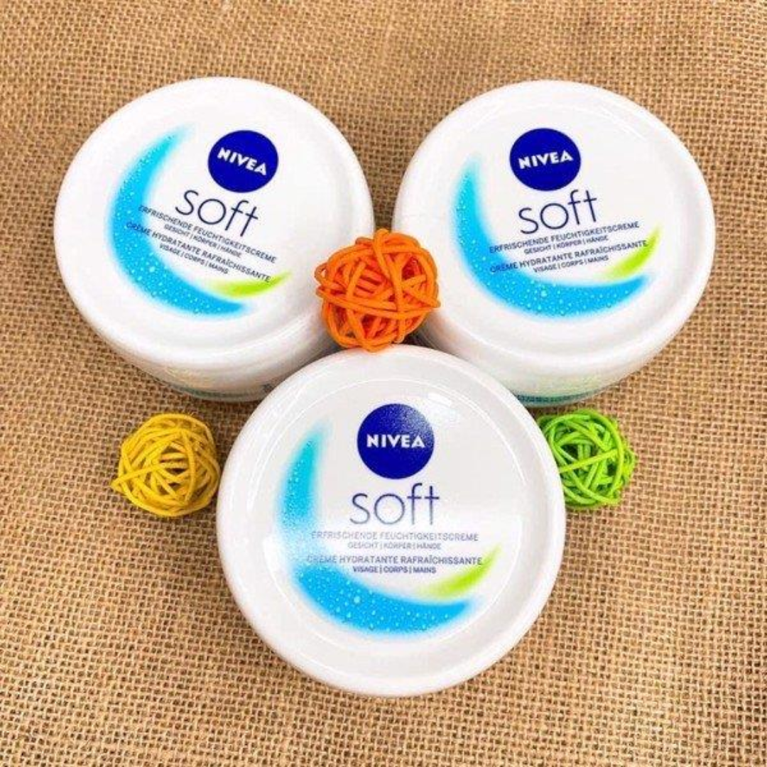 Kem Dưỡng Ẩm Nivea Soft Hủ 200ml (Đức)