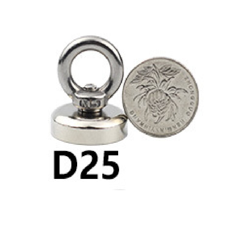 Nam châm cứu hộ D25mm hàng siêu mạnh