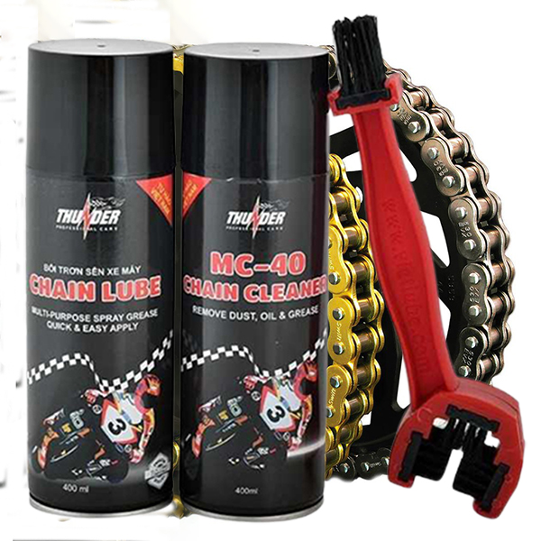 [HCM]Chai Bôi Trơn Dây Sên Thunder Chain Lube 400ml Cao Cấp