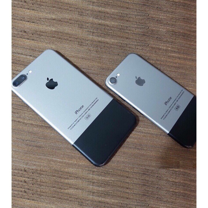 [ Bán chạy ] - Dán mặt lưng Màu giả iPhone 2G dòng iPhone 7 Plus/8 Plus